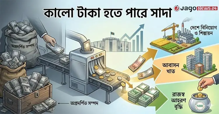 ফিরে আসতে পারে কালো টাকা সাদা করার সুযোগ