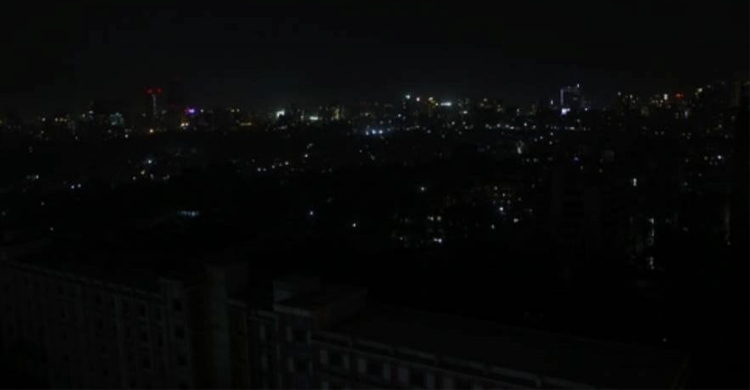 Nation observes one-minute blackout