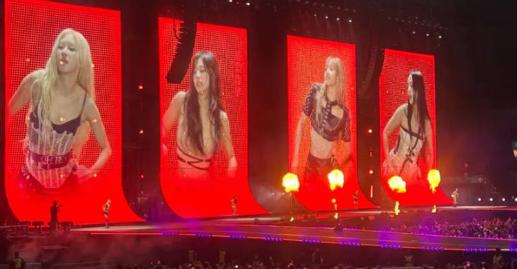 K-pop band Blackpink turn Wembley into their stage