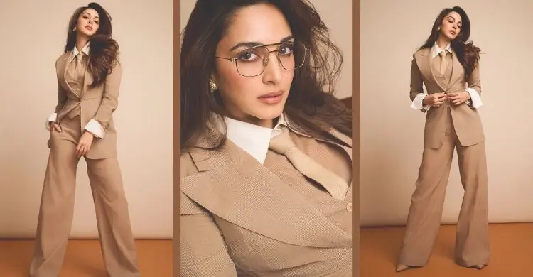 ফরমাল পোশাকে গ্ল্যামারাস দেখালেন কিয়ারা