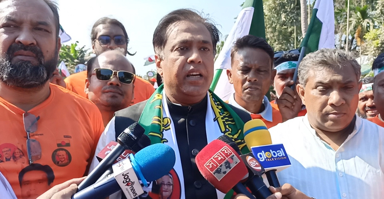 বিএনপির রাজনীতি নিষিদ্ধের দাবি যুবলীগ নেতার