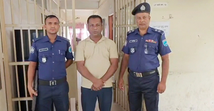 আওয়ামী লীগ নেতা গ্রেফতার হওয়ায় বিএনপির মিছিল