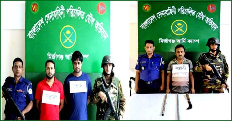 হত্যাচেষ্টার মামলায় বিএনপি-যুবদলের ৩ নেতাকর্মী গ্রেফতার