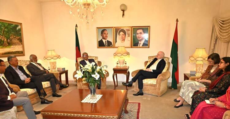 ফখরুলের সঙ্গে জার্মান রাষ্ট্রদূত রুডিগারের সাক্ষাৎ