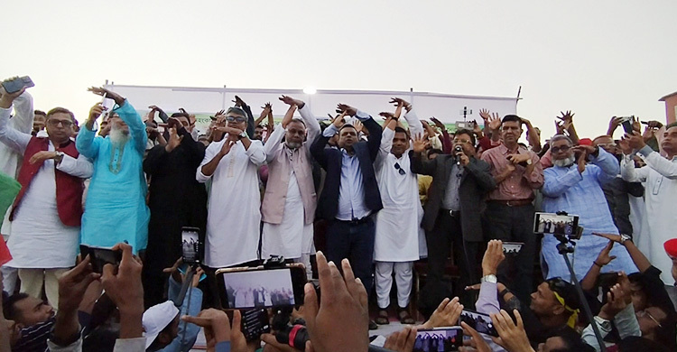 নবীনগরে মনোনয়নবঞ্চিত ৭ প্রার্থী একমঞ্চে, চাইলেন রিভিউ