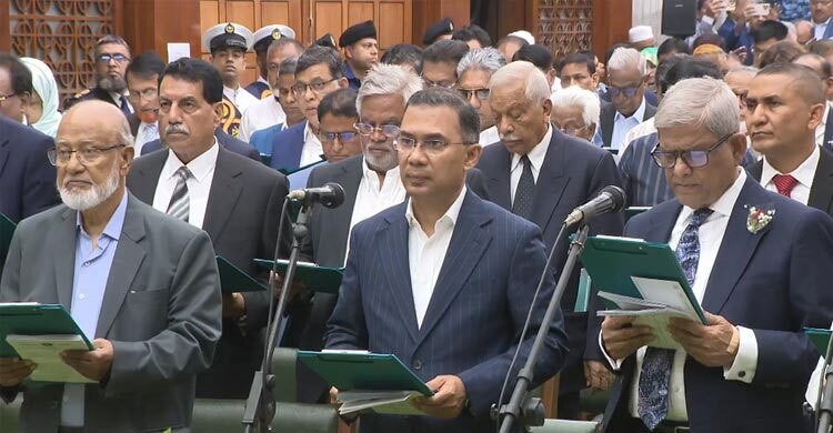 Newly elected BNP MPs take oath