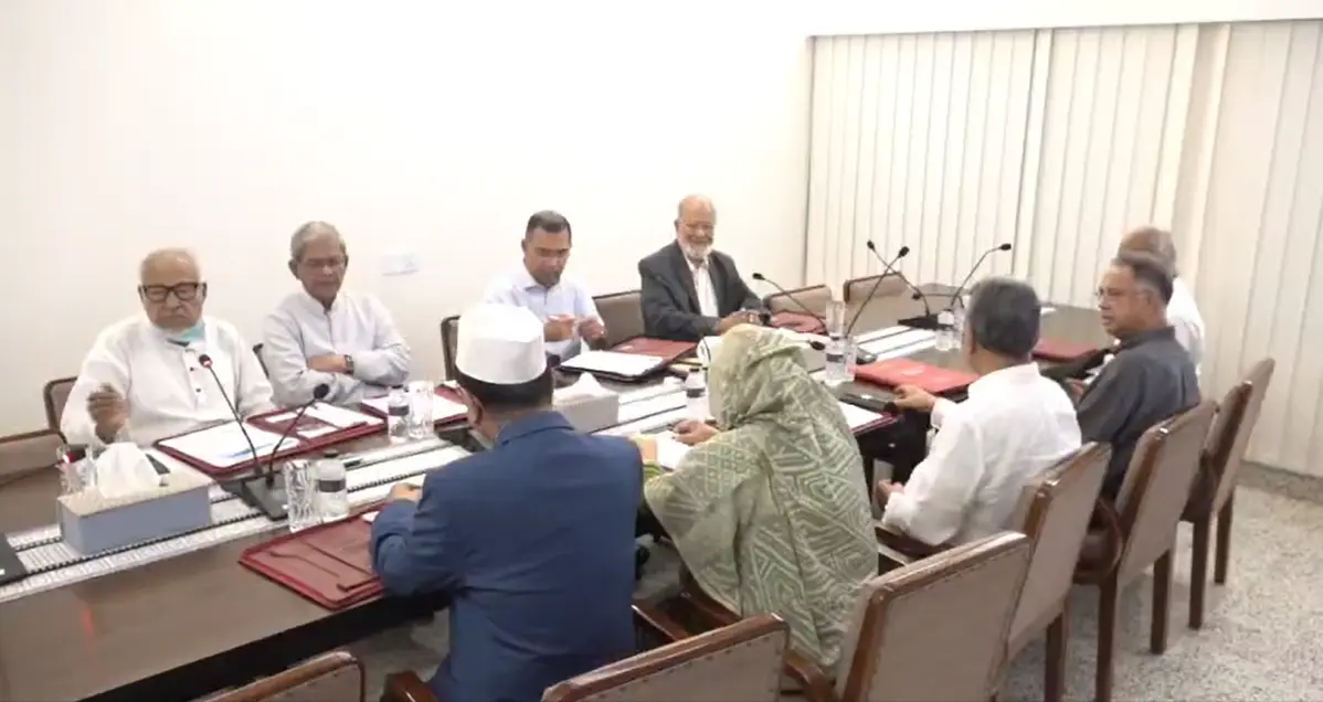 গত ১১ জুলাই বিএনপির স্থায়ী কমিটির বৈঠকে উপস্থিত নেতারা, ফাইল ছবি