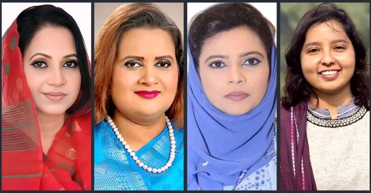 ছাত্ররাজনীতি থেকে সংসদে ৪ নারী নেত্রী, বিএনপিতে নতুন বার্তা