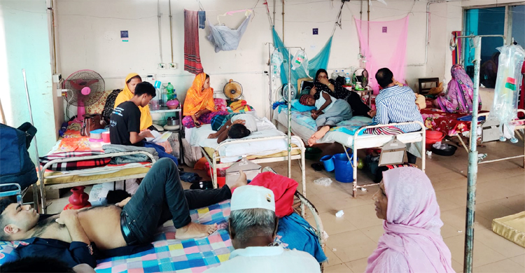 শজিমেকে চলছে মশারি ছাড়াই ডেঙ্গু রোগীর চিকিৎসা