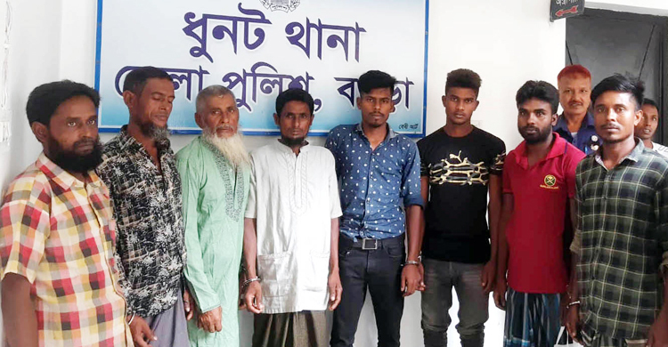 বগুড়ায় যুব অধিকার পরিষদের ৮ নেতাকর্মী গ্রেফতার