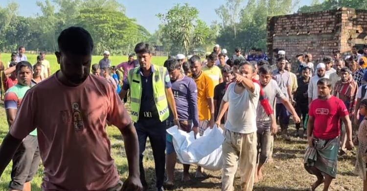 বগুড়ায় ধানক্ষেত থেকে ব্যবসায়ীর মরদেহ উদ্ধার