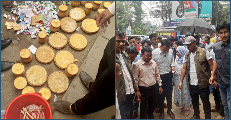 বগুড়ায় পচা-বাসি দই বিক্রির দায়ে প্রতিষ্ঠানকে জরিমানা
