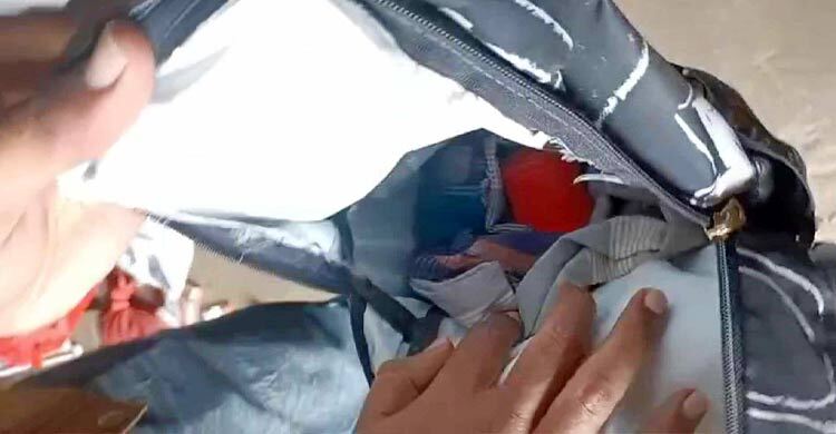 মাদারীপুরে স্কুলব্যাগ ভর্তি ককটেলসহ যুবক আটক