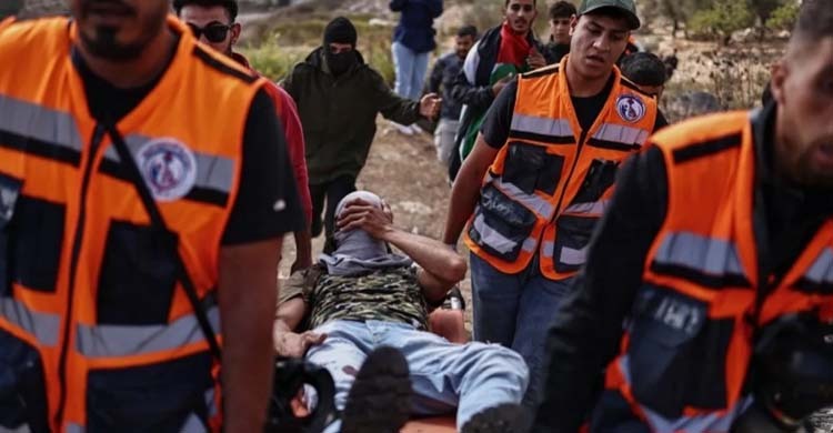 ইসরায়েলি বাহিনীর ফেলে যাওয়া বোমা বিস্ফোরণে ৩ শিশু আহত