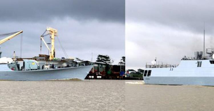 বঙ্গোপসাগরে শুরু হলো বাংলাদেশ-ভারতীয় নৌবাহিনীর মহড়া