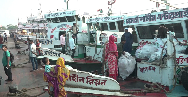 অবরোধের প্রভাব নেই বরিশালে, সীমিত চলছে লঞ্চ-বাস