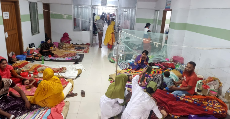 ডেঙ্গু পরিস্থিতি ভয়াবহ, পা ফেলার জায়গা নেই হাসপাতালে