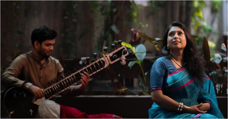 শ্রাবণের নতুন আয়োজনে বর্ণালী গাইলেন নজরুলের বর্ষার গান