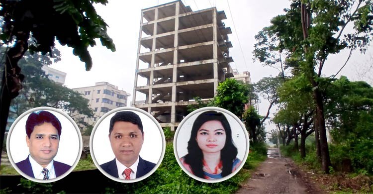 আট তলা ভবনটির মালিক কে?