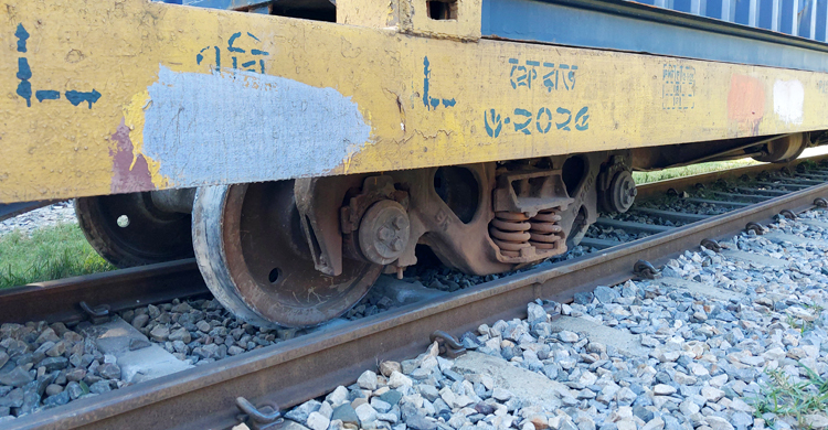 ব্রাহ্মণবাড়িয়ায় মালবাহী ট্রেনের বগি লাইনচ্যুত