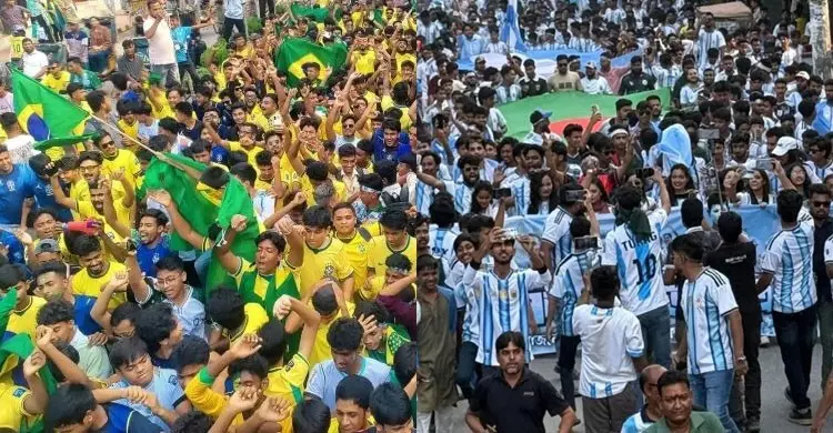 ব্রাজিল সমর্থকদের নিয়ে হাস্যরস আর্জেন্টিনা সমর্থকদের