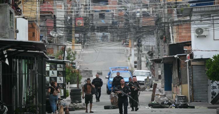 ব্রাজিলে মাদকবিরোধী অভিযানে ৬৪ জনের মৃত্যু