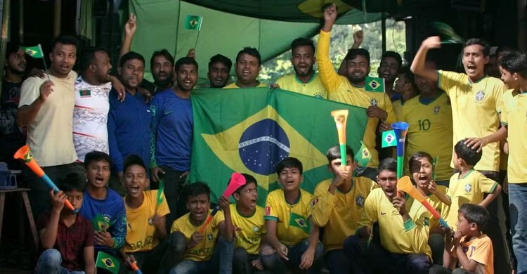 ব্রাজিলিয়ান মিডিয়ায় বাংলাদেশি ব্রাজিল সমর্থকদের খবর