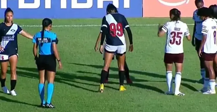 ব্রাজিলিয়ান লিগে বিরল দৃশ্য, ঘাস ফুলে ওঠায় বন্ধ খেলা