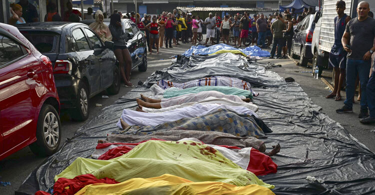 Over 100 killed in Brazil police crackdown on drug gangs