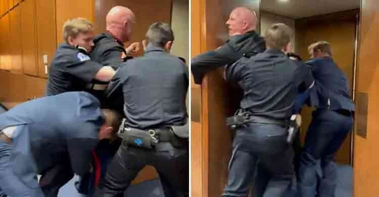 মার্কিন কংগ্রেসে ইসরায়েলের বিরোধিতা, বের করে দেওয়া হলো সাবেক সেনাকে