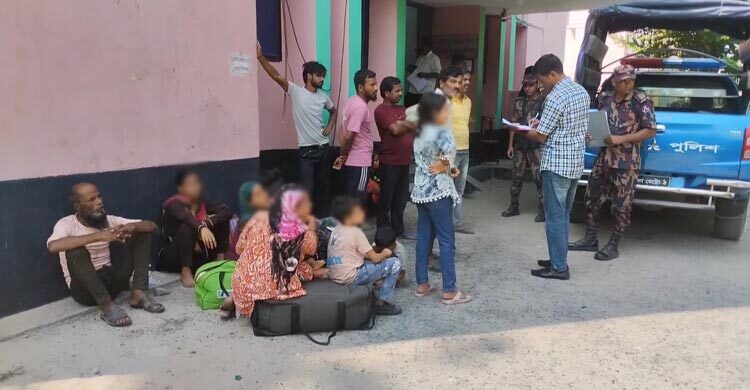 মেহেরপুর সীমান্ত দিয়ে ১৪ জনকে ঠেলে পাঠালো বিএসএফ