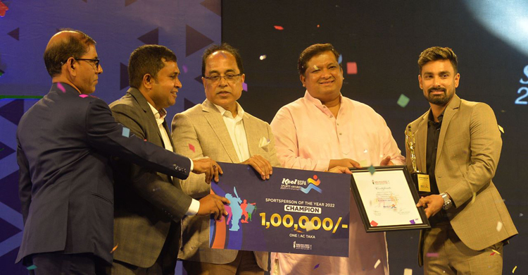 বিএসপিএ’র বর্ষসেরা ক্রীড়াবিদ লিটন