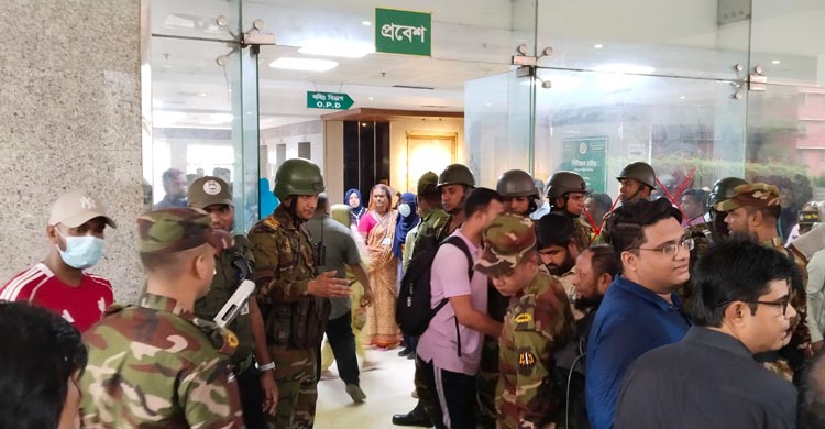 উৎসুক জনতার ভিড় ঠেকাতে বার্ন ইনস্টিটিউটে কড়াকড়ি