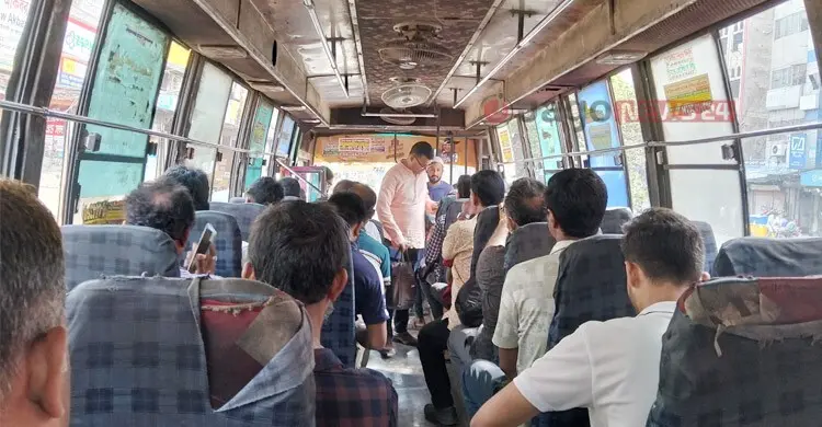 বাসভাড়া বাড়লেও কমে না যাত্রী ভোগান্তি