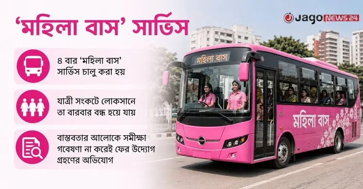 বারবার ব্যর্থ ‘মহিলা বাস’, এবার কি সুফল মিলবে?