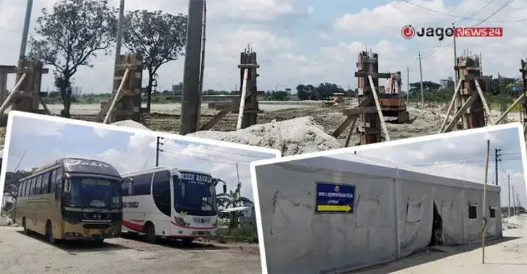 স্বেচ্ছায় নয়, পুলিশের তৎপরতায় পূর্বাচলের ডিপোতে যাচ্ছে বাস