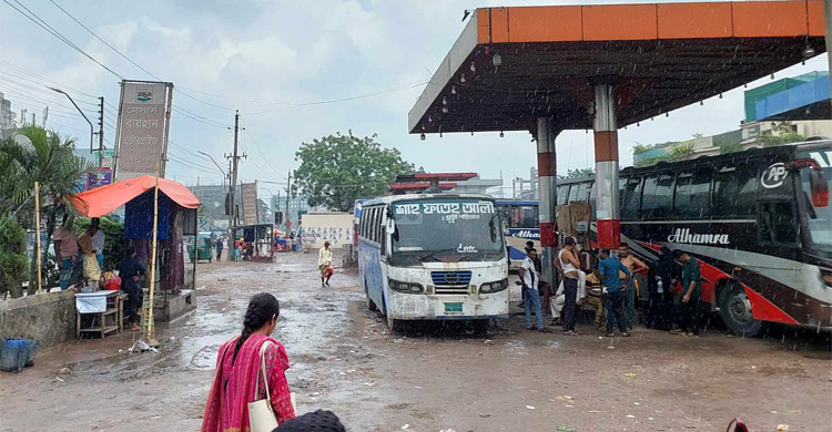 তীব্র গরমে এক পশলা স্বস্তির বৃষ্টি