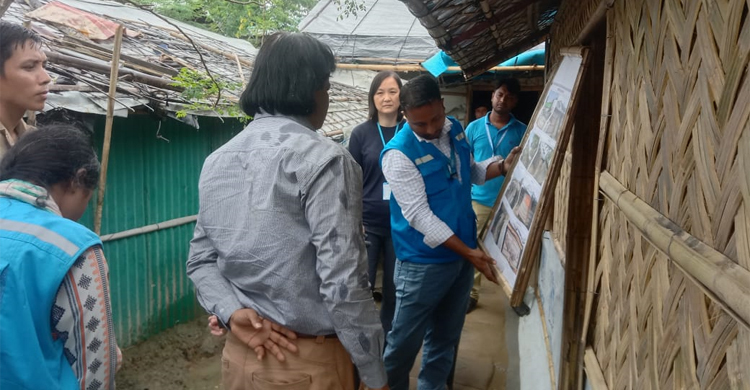 রোহিঙ্গা ক্যাম্প পরিদর্শনে নরওয়ের রাষ্ট্রদূত