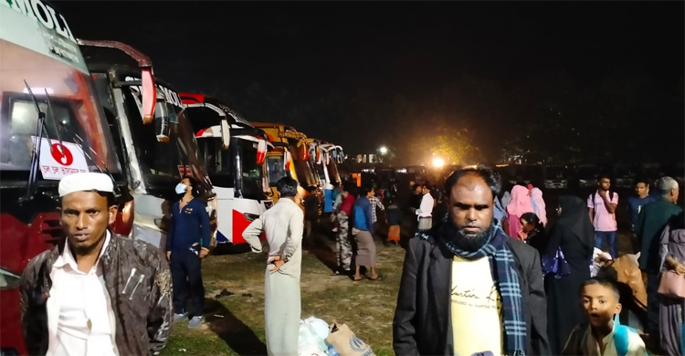 বেড়ানো শেষে ভাসানচরে ফিরছেন ৪০০ রোহিঙ্গা