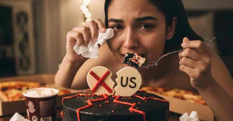 কষ্ট কমাতে খেতে পারেন ‘ব্রেকআপ কেক’