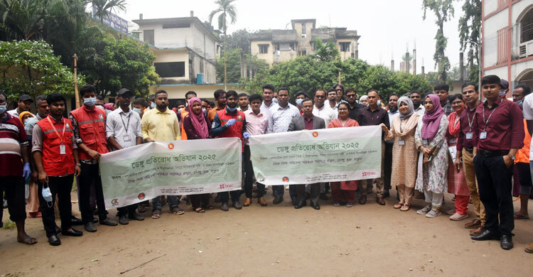 ডেঙ্গু প্রতিরোধে ডিএসসিসির পরিচ্ছন্নতা অভিযান