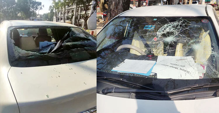 দিনাজপুরে ভ্রাম্যমাণ আদালতের ওপর হামলা, আহত ৬