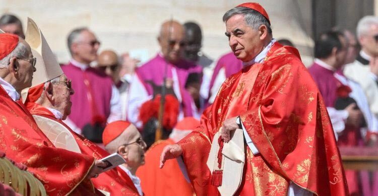 All cardinal electors to vote in papal conclave, Becciu opts out
