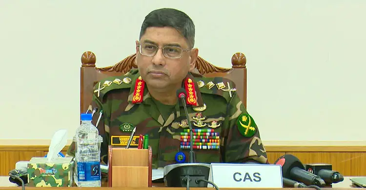 নির্বাচন না হওয়ার কোনো সুযোগ নেই: সেনাপ্রধান