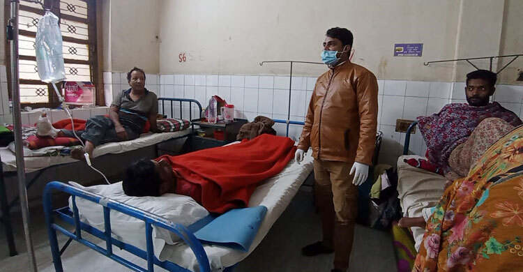 সাততলা ভবন থেকে পড়ে নির্মাণ শ্রমিকের মৃত্যু