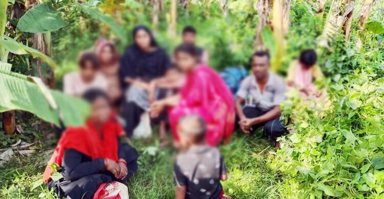 দর্শনা সীমান্তে অনুপ্রবেশের অভিযোগে আটক ১০