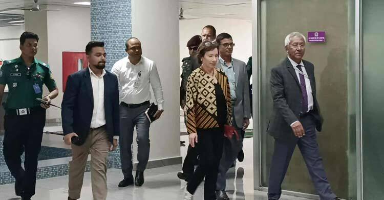 সিইসির সঙ্গে বৈঠকে যুক্তরাষ্ট্র দূতাবাসের চার্জ দ্যা অ্যাফেয়ার্স