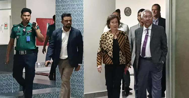 সিইসির সঙ্গে বৈঠকে মার্কিন দূতাবাসের প্রতিনিধি