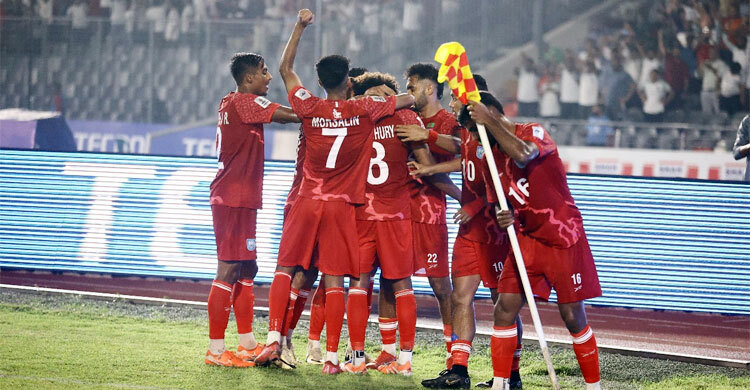 সাত গোলের থ্রিলারে হংকংয়ের কাছে হেরেই গেলো বাংলাদেশ