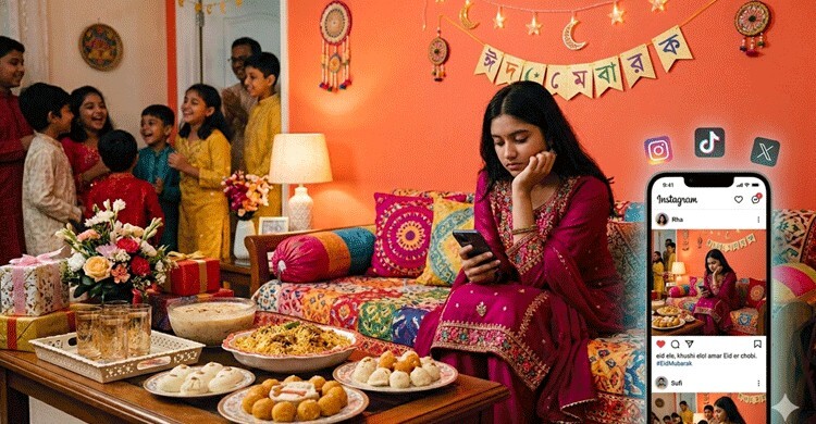 ঈদের ছুটিতে সোশ্যাল মিডিয়া যেভাবে মানসিক স্বাস্থ্যের ওপর প্রভাব ফেলে